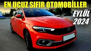 EN UCUZ SIFIR OTOMOBİLLER - Eylül 2024 | 1 Milyon TL'den Ucuz Sıfır Km Arabalar