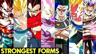 Strongest Forms Of Vegeta In Dragon Ball AF/Powerful Transformations Of vegeta/Next Jen Comics||