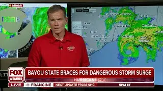 Louisiana Braces For Dangerous Storm Surge From Hurricane Francine