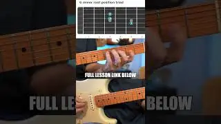 Root Position Guitar Triads on Strings 2,3, and 4 