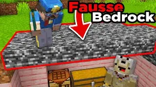 I TRICKED him with Fake Blocks in Minecraft!