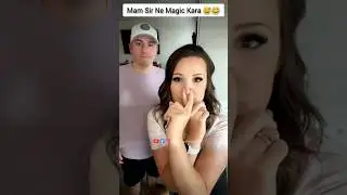 Nose magic family challenge 😁😂 
