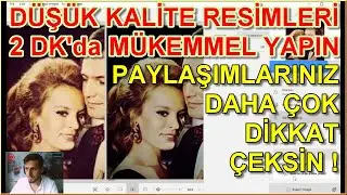Eski Resimleri Mükemmel Kaliteye Getir PİXEL'lere ELVEDA ! Topaz Photo AI - D.G.Produc