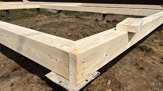 Built a BUDGET frame house part 1  Step by step construction process  Here's what happened
