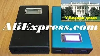 Box for Power Bank 4 Battery type 18650 on AliExpress.