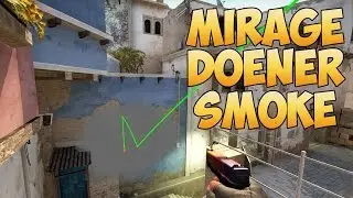 CS:GO - Smoke Tutorial #9 - Mirage Döner/Window Smoke