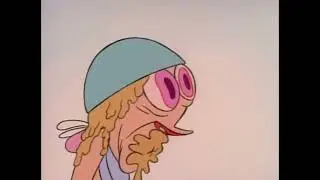Ren mistakes Stimpy for the Kaiser