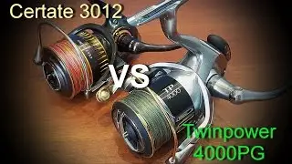 Daiwa Certate 16 3012 vs Shimano Twin Power 15 4000pg