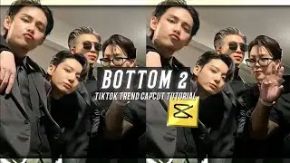 BOTTOM 2 NEW KPOP TIKTOK TREND EDIT CAPCUT TUTORIAL