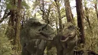 T-Rex and Тарбазавр клип Востань
