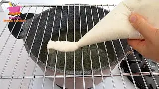 This is how I make dessert now! It's incredibly easy and delicious. It's crispy on the outside.