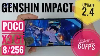 Poco X3 GT Genshin Impact Test Highest 60fps