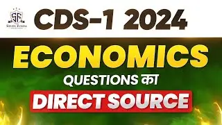 CDS 1 2024 Economics Questions Source I Study Funda I
