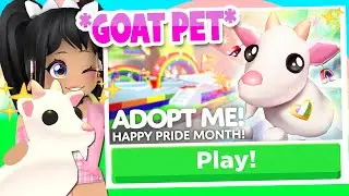 *NEW* GOAT PET + SO MUCH MORE in ADOPT ME 🌈PRIDE EVENT UPDATE🏳️‍🌈(roblox)