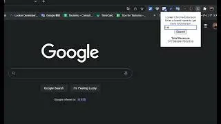 Looker Chrome Extension Sample Demo