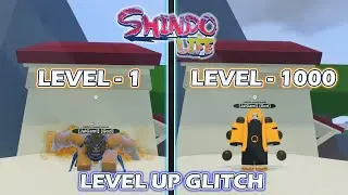 [NEW GLITCH] HOW TO LEVEL UP FAST In Shindo Life || NEW METHOD || Roblox