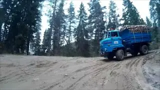 IFA L60 Holztransport in Karabalkan