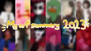 My art summary in 2023 | Happy New Year ^^