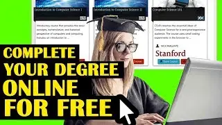 Complete online bachelor degree for free!