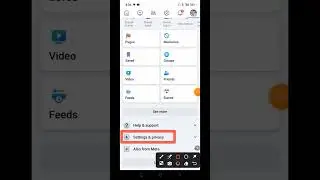 How to enable dark mode on Facebook #shorts #viral
