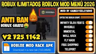 Roblox APK Mod Menu 2026 Wall Hack / Invisible Anti-Ban Android & iOS Unlimited Robux via Mediafire