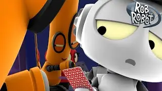 Rob is Tricked! 🃏🫨 | Rob The Robot | Preschool Learning