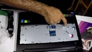 Lenovo Z50 DC Jack Replacement include removing all dust/fan clean up