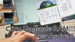 Cara Upgrade Ram Acer Aspire 5 A514-53 Magical Colour  || KINGSTON