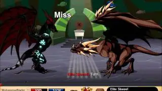 DragonFable Skweel Rematch (Without Bacon)