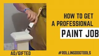 Ad/Gifted - DIY - Pre Christmas Spruce Up  - Paint Like A Professional   #rollingdog