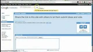 Using Google Moderator and Pastey Chrome Extension- SLAM