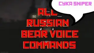 BEAR Voice Commands - EFT (voice option 2) angry bear