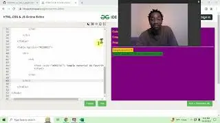 HTML Tutorial: How to change a web page's background, text, and text highlight colors in HTML.