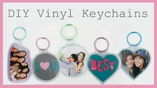 DIY Vinyl Keychains | EASY @coolirpa