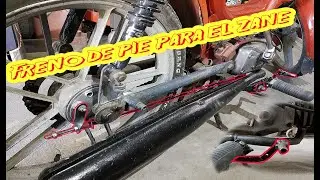 freno de pie para zanella