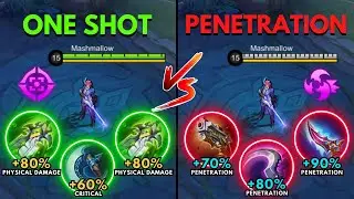 Lesley One Shot Build vs Lesley Penetration Build