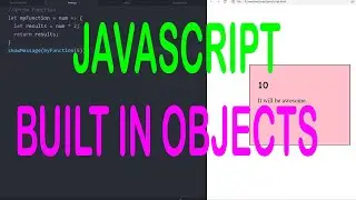 JAVASCRIPT TUTORIALS - BUILT IN OBJECTS #28