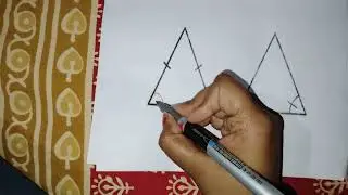 triangle || type of triangle 🔺️ || type of triangle on the basis of side  || equilateral  🔺️