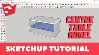 CENTRE TABLE MODEL IN SKETCHUP