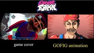 FNF FGTEEV corrupted RING CAM MARIO “are you guys home” | GAME x FNF ANIMATION