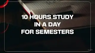 10 Hours Study at College 📚 🖥️| 10 Hours Grind 🔥 | Study Vlog