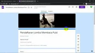 Cara Membuat Formulir Pendaftaran Menggunakan Google Formulir