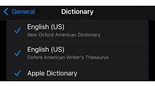 How To Add/Remove Dictionary iPhone 14