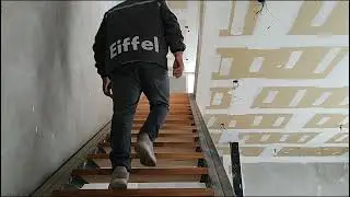 Escalera recta con perfil C (2° parte)