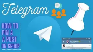 how to pin a post on telegram app - Telegram tips & tricks