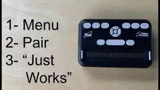 Orbit Reader 20 - Connecting to IOS Device