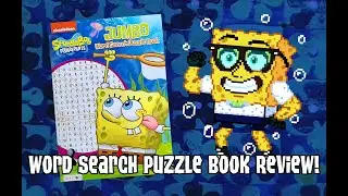 JUMBO Word Search Puzzle Book Review!