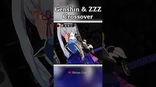 Ayaka as a playable character in ZZZ | Genshin Impact & ZZZ Crossover #shorts #ayaka #zzz