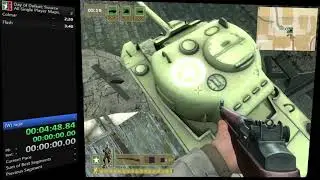 Day of Defeat: Source All Single Player Maps in 10:09