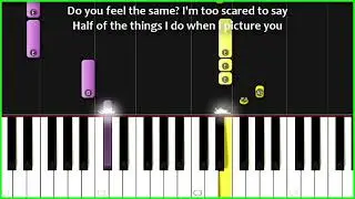 Chappell Roan💥Picture You - Easy Beautiful Piano Lyrics 💞 Instrumental